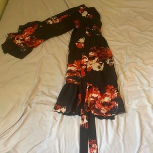 Betsy Johnson size 12 wrap dress